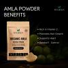 Kabisa Amla Powder | 100% Pure & Organic | Indian Gooseberry for Hair Growth, Skin Care & Immunity | Rich in Vitamin C | Natural Ayurvedic Herbal Powder | 400g (200gx2) view 3