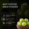 Kabisa Amla Powder | 100% Pure & Organic | Indian Gooseberry for Hair Growth, Skin Care & Immunity | Rich in Vitamin C | Natural Ayurvedic Herbal Powder | 400g (200gx2) view 4