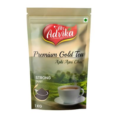 ATC Advika Premium Gold Tea 1 KG - Luxurious Loose Leaf Blend for Bold Flavor & Aromatic Freshness Chai Patti 1 KG