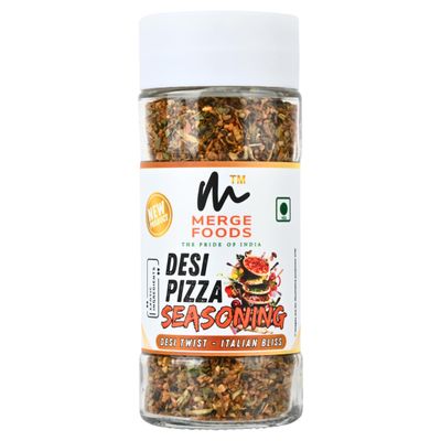 DESI PIZZA SEASONING | Merge Foods brings you "Desi Twist with an Italian Bliss" | Italian yet DESI - We call it the Taste Shifter - 42g
