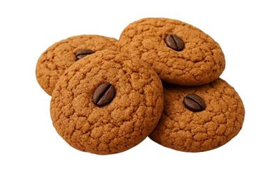MOM'S BAKERY Crunchy Coffee Cookies-Soft, Chewy & Freshly Baked Snack Treats- Ideal for Gifting | Eggless, No Palm Oil, No Preservatives | Healthy & High Fiber for Anytime Cravings for Tea Time-200 gm