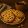 MOM'S BAKERY Crunchy Pista Cookies-Soft, Chewy & Freshly Baked Snack Treats- Ideal for Gifting | Eggless, No Palm Oil, No Preservatives | Healthy & High Fiber for Anytime Cravings for Tea Time-200 gm view 3