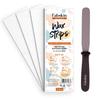Fabskin Wax Strips for Women for Waxing - 35 Pcs & Wax Applicator Spatula Knife Combo | Easy to Use Reusable Waxing Spatula with Plastic Handle n Steel Plate For Personal n Professional Use view 1