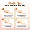 Fabskin Wax Strips for Women for Waxing - 35 Pcs & Wax Applicator Spatula Knife Combo | Easy to Use Reusable Waxing Spatula with Plastic Handle n Steel Plate For Personal n Professional Use view 3