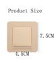 6 PCS Bed Sore Patch, Dressing Pads for Wound Care, 7.5x7.5cm Silicone Gel Foam Dressing, Ideal for Patients and Bedridden Care, Post-Surgical Wound Management view 2