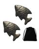 2 PCS Iron Fish with Storage Bag, Natural Iron Supplement for Cooking, Ideal for Women, Vegans, Athletes and Children, Effective Dietary Iron Source view 1