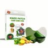 Herbal Organic Detox Knee Pain Relief Patches 50 pcs | Ayurvedic Wormwood Extract Patch for Arthritis | Joint Pain Relief for Back | Neck | Shoulder | Muscle Inflammation | Natural Healing Support view 1
