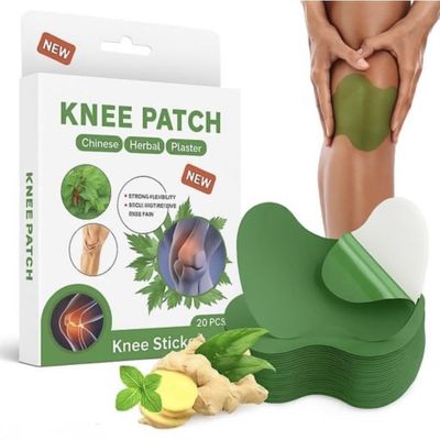 Herbal 30 Pcs Organic Detox Knee Pain Relief Patches | Ayurvedic Wormwood Extract Patch for Arthritis | Joint Pain Relief for Back | Neck | Shoulder | Muscle Inflammation | Natural Healing Support