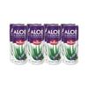 Dellos Aloe Blueberry Drink with Aloe Pieces, 240ml, Pack of 8 view 1