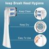 Aeenioy 10PCS Electric Brush Head Cap Cover, Compatible Applicable to Oral B iO Series Electric Toothbrush Cap Cover, Travel Toothbrush Cover Case for Hygiene Protection, 5 Colors view 4