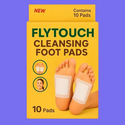 Herbal Adhesive Detox Pads Foot Patches for Cleansing and Circulation Support Night Use Pack of 10