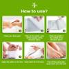 Herbal Adhesive Detox Pads  Foot Patches for Cleansing and Circulation Support  Night Use  Pack of 10 view 3
