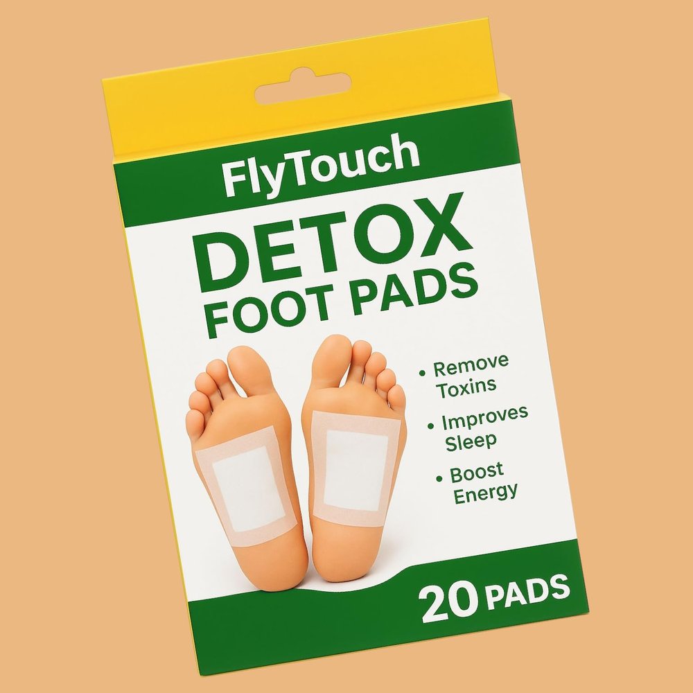 Herbal Adhesive Detox Pads 20 Foot Patches to Support Sleep and Relaxation