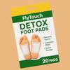 Herbal Adhesive Detox Pads 20 Foot Patches to Support Sleep and Relaxation view 1
