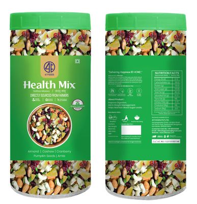 41 Foods Premium Health MIx | Almonds, Cashews, Pumpkin Seeds, Amla & Cranberry | 800g (400g x 2)