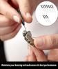 10 Pcs Hearing Aid Machine Cleaning Brush, Multipurpose Hearing Aid Brush for Ear Wax Removal, Hearing Aid Machine for Ear Old Age, Travel-Friendly Hearing Aid Maintenance Kit view 4