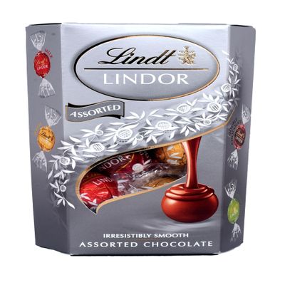Lindt Lindor Assorted Silver Limited Edition, 200g