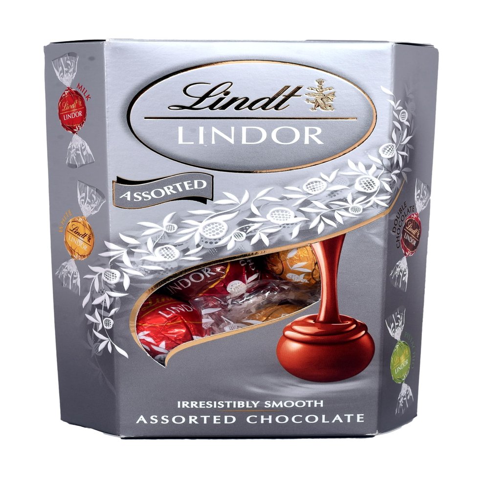 Lindt Lindor Assorted Silver Limited Edition, 200g
