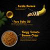 BOK Tangy Tomato Banana Chips, Traditional Kerala Snack, 120g view 4