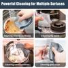 BRAND VILLA 30 Pc Dishwashing Scrub Pads  Heavy Duty Mesh Dish Cleaner Sponge for Non-Scratch Cleaning of Pots, Pans, Dishes & Cookware  Reusable Kitchen Scrubber for Home or Commercial Use view 4