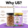 NISHRU Almond Mix Gems | Chocolate Coated Almonds with Colorful Candy Shell | Crunchy & Sweet Assorted Almonds | Party Snack, Festive Gifting & On-the-Go Treat | 100 Gram view 4