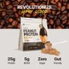 SparkFusion Natural Peanut Protein Isolate Flavor 25g Protein, 5g BCAA, Zero Sugar, Gut-Friendly, Vegan, Lab-Tested, No Artificial Additives (500 g (Pack of 1), CoffeeMocha) view 3