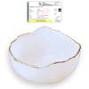 7 Decore Certified Natural Selenite Charging Bowl for Crystals, Jewelry & Healing | Reiki Energy Cleanser, Crystal Charging & Meditation Money Bowl (5x2.5 Inch, Handcrafted)