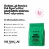 The Func. Lab Plant Protein for Men and Women  Chocolate Flavour | 1 kg | 28g Protein per Scoop | Pea and Rice Blend | Vegan, SugarFree | 100% Clean Label, Gut Friendly, Vegetarian view 2