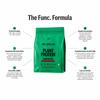 The Func. Lab Plant Protein for Men and Women  Chocolate Flavour | 1 kg | 28g Protein per Scoop | Pea and Rice Blend | Vegan, SugarFree | 100% Clean Label, Gut Friendly, Vegetarian view 3
