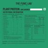The Func. Lab Plant Protein for Men and Women  Unflavored | 500g | 29g Protein per Scoop | Pea and Rice Blend | Vegan, SugarFree | 100% Clean Label, Gut Friendly, Vegetarian view 4