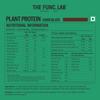 The Func. Lab Plant Protein for Men and Women  Chocolate Flavour | 500g | 28g Protein per Scoop | Pea and Rice Blend | Vegan, SugarFree | 100% Clean Label, Gut Friendly, Vegetarian view 4