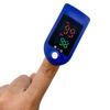 Colorsole Digital Fingertip Pulse Oximeter, LED Display with SpO2 and Pulse Rate Monitor, Blue and White A5 view 3
