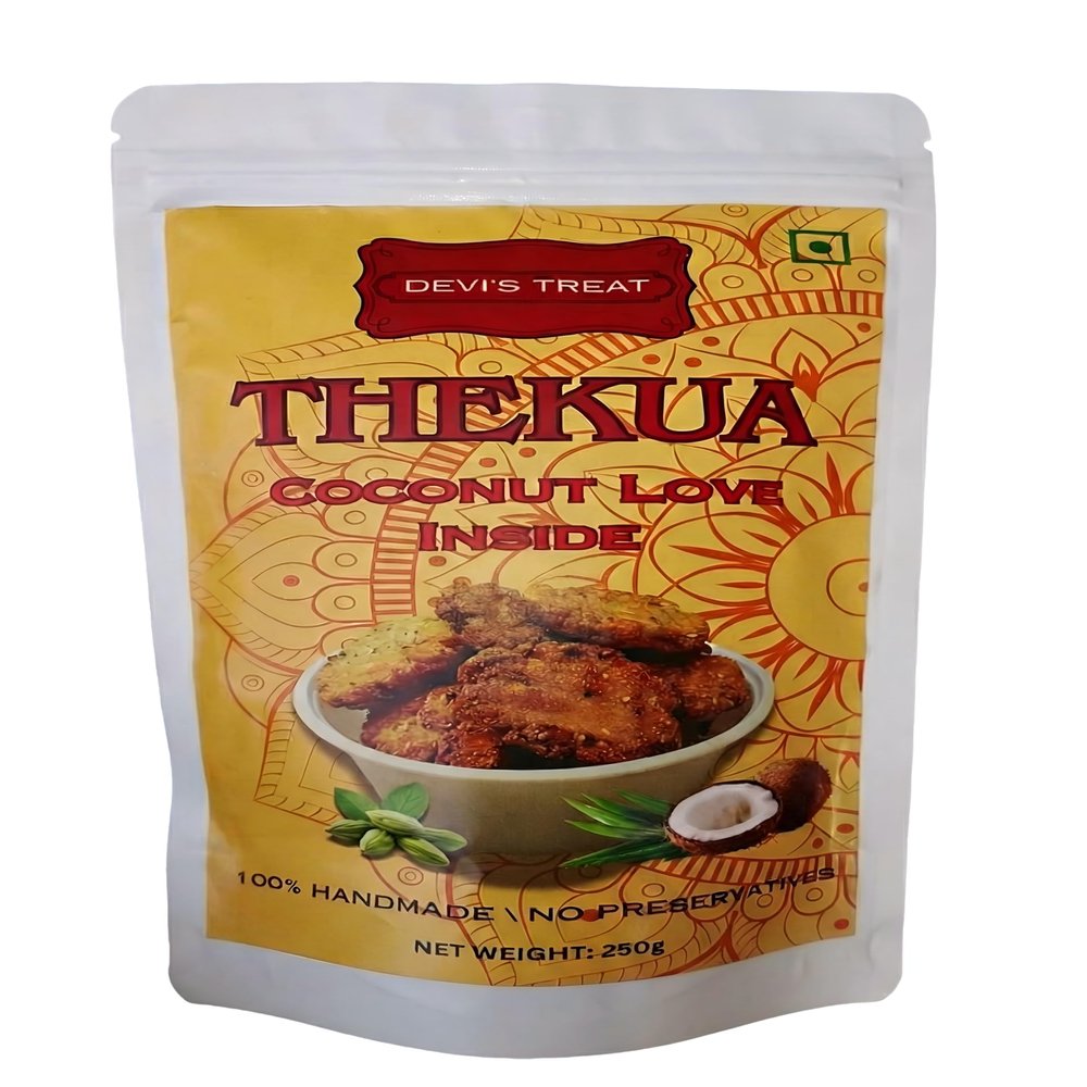 Devi's Treat Thekua Coconut Traditional Bihari Sweet, 100% Handmade, No Preservatives, 250g