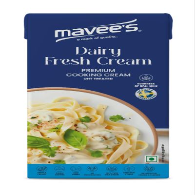 Dairy Fresh Cream - Premium Cooking Cream UHT Treated | Multipurpose for Gravies, Soups, Ice-Creams, Coffee| Cooking Solutions | 1000 ml