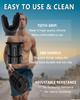 NILEIMPEX Lung Exercise Equipment Compact Silicone Breathing Trainer for Respiratory Muscle Strength, Adjustable Resistance, Easy-to-Clean Device for Fitness, Wellness & Recovery view 3