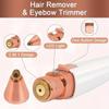 kenixs Facial hair remover machine for- face, chin, cheek, eyebrow, upper lip hair remover for women, usb rechargeable epilator machine for women view 3