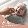"3-in-1 Silicone Baby Toothbrush Set  Gentle Finger Toothbrush for Newborn, Toddler Tongue Cleaner, Soft Oral Care Brush for Infants & Babies  Non-Toxic, BPA-Free, Safe & Effective" view 3