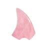 SS Murti Natural Gua Sha Face Massaging Tool | Certified Tooth Edge Designer Gua Sha for Face Massage, Toning, Sculpting and Shaping (Rose Quartz) view 1