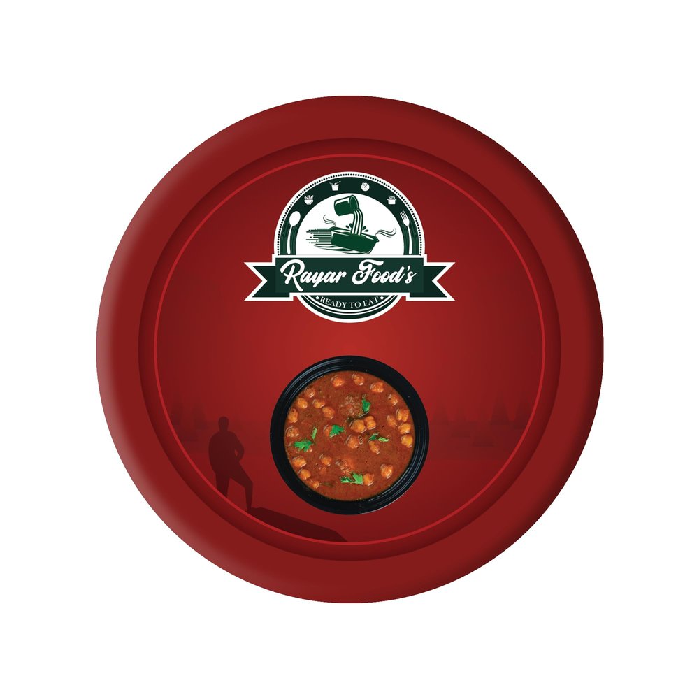 Rayar Foods Ready to Eat Punjabi Chole  Instant 3 Min Meal | Add Hot Water | 60g | Freeze-Dried | No Preservatives