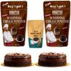 BOGATCHI Chocolate Whipping Cream Powder with Dark Choco Chips Kit 20g | Rich, Creamy & Perfect for Cakes, Desserts & Baking (50g x Pack of 2) view 1