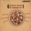 Heeva 12g Protein Muesli Choco Almond 450g Power Packed Breakfast Chocolate with Almonds Dry Fruits High-Fiber Fruit Nuts n Seeds (450g) view 3