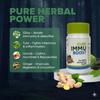 Cure Immu Boost Immunity Booster Tablets Herbal Supplement with Giloy, Tulsi & Shilajit for Strong Immunity, Viral Protection & Daily Health 100 Pills view 3
