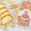 Smyle | Eggless Chocolate & Fruit Cake Combo | Pack of 2 (200g Each) | Almond Topped Tea Time Cakes | Soft & Fresh Baked Dessert | Made with Sunflower Oil | Palm Oil Free | 400gm Total Weight view 2