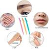 Facial Hair Removal Razors for Women, Eyebrow and Upper Lip Trimmer, Pastel Colors, Set of 3 view 3