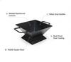 100% Iron Hawan Kund for Home Big Size | Durable Iron Large Havan Kund with Handles | Traditional Hawan Kund for Daily Pooja, Grah Pravesh, Wedding & Temple Use (Size - 12inch) view 3