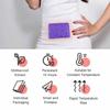 Delzon Heating & Soothing Patch for Menstrual Cramps | 7 Patches | Natural Pain Relief for Period Discomfort | Portable Heat Therapy for Cramps | 8-Hour Long-Lasting, view 3
