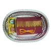 25 Return Gift Sets for Women , Navratri, Durga PUJA Combo (5 Sets of 5 Items Each: Blouse BIT, Turmeric Powder, KUMKUM, Turmeric Thread, Pooja Plate)  Best WomenS Return Gift Combo view 1
