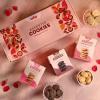 Bakingo Premium Gift Hamper of Set of 3 Assorted Cookies (Choco Chip, Jeera & Coconut) In Box For Birthday Gift, Anniversary Gift, Christmas Gift & New Year Gift (Same Day Delivery) view 2