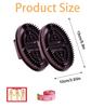 2pcs Meridian Brush for Massage, Massage Brush, Full Body Massage Brush Set for Dry Brushing, Skin Exfoliation and Muscle Relaxation, Holistic Wellness Tool for Adults view 2