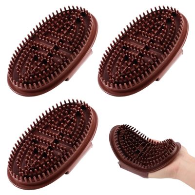 3 Pcs Manual Massager for Belly Fat, Meridian Brush for Massage, Portable Body Massage Brush for Relaxation, Post-Workout Recovery, Travel & Home Use